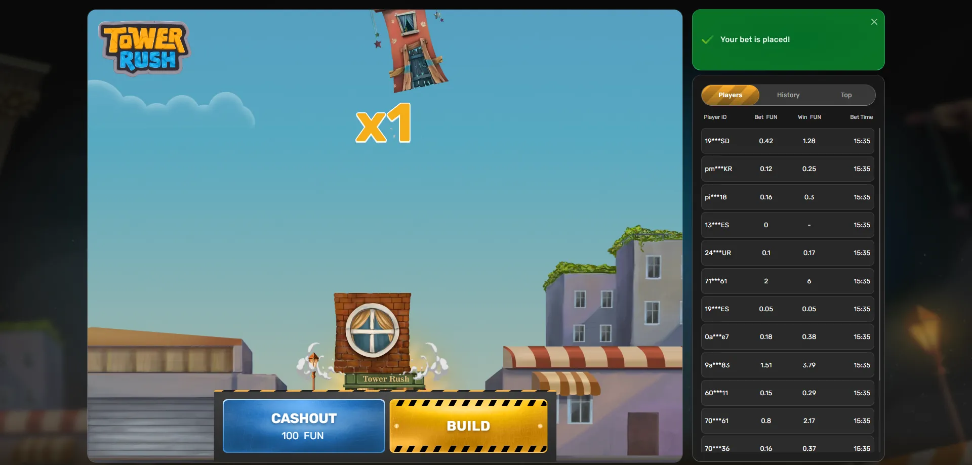 Tower Rush real money deposits in India – UPI Paytm INR payment options